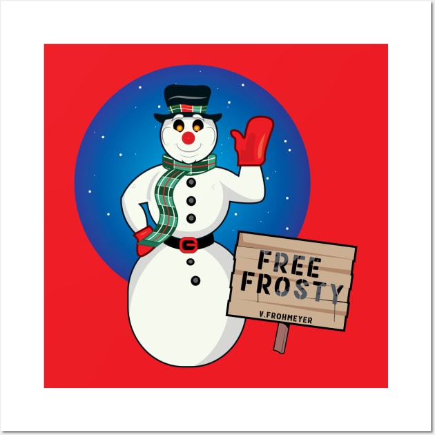 Free Frosty From The Kranks Wall Art by Gimmickbydesign